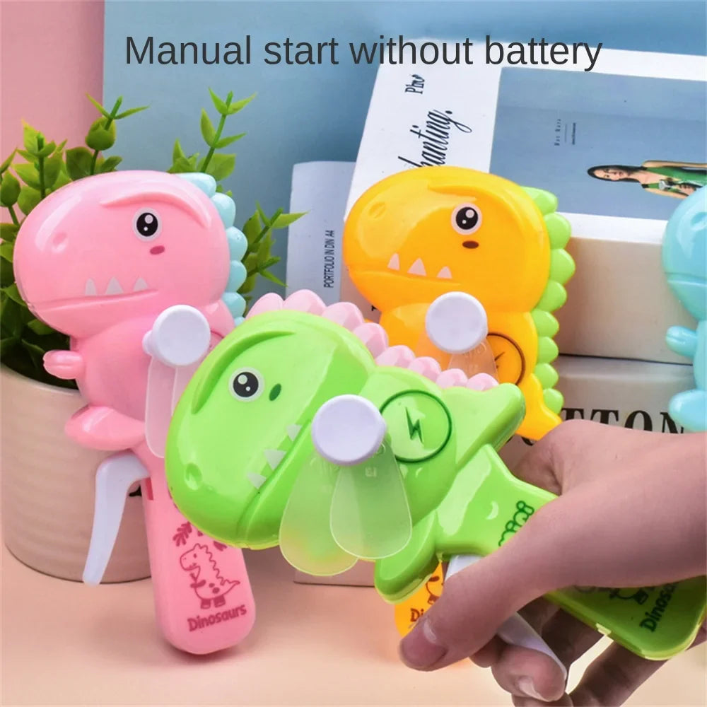 Manual Dinosaur Hand Fan