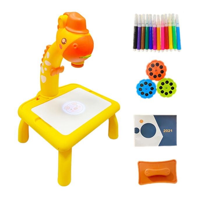 Drawing Projector Table Giraffe Style, Trace and Draw for Kids Preschool Learning and Education