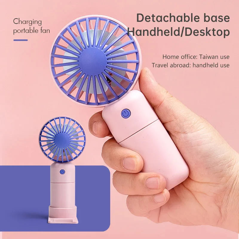 Mini Portable Rechargeable Fan