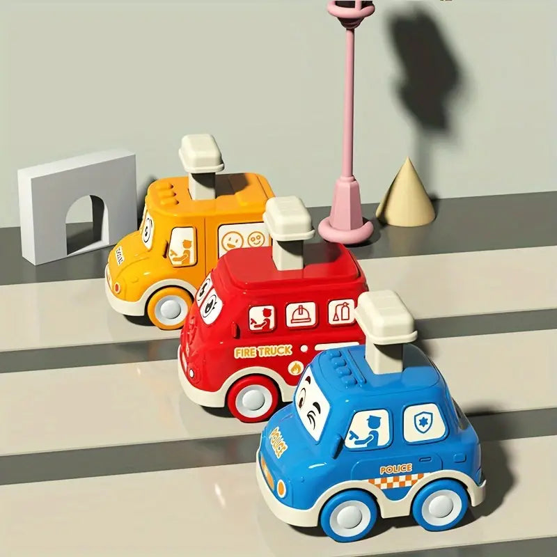 Push & Go Friction Cute Tool Car – Assortment