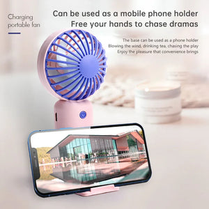 Mini Portable Rechargeable Fan