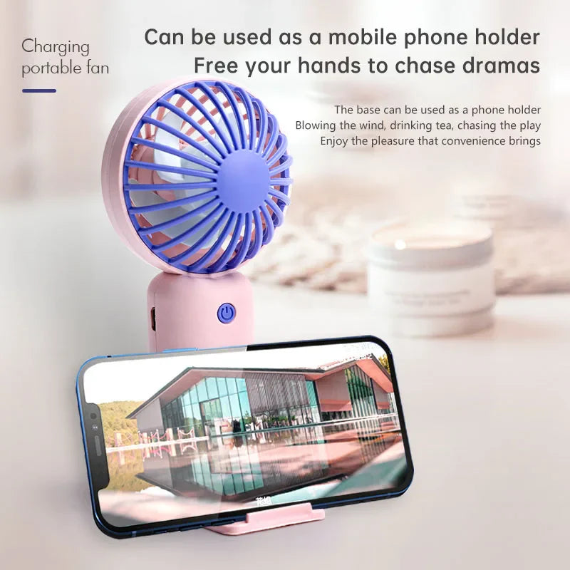 Mini Portable Rechargeable Fan