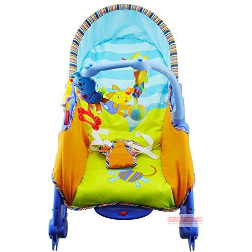 Plutofit Newborn-to-Toddler Portable Rocker Bouncer Chair