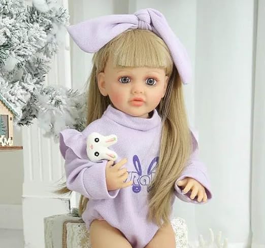 Realistic Reborn Baby Lifelike Full Silicone Body Girl Doll