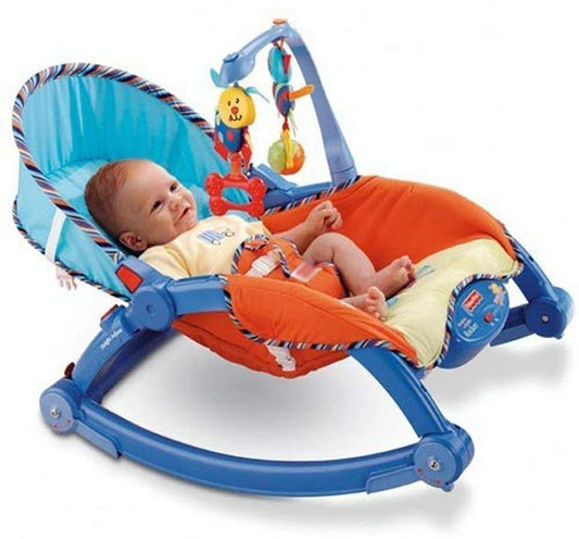 Plutofit Newborn-to-Toddler Portable Rocker Bouncer Chair