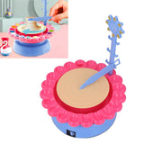 Sunflower Pottery Wheel Pottery Shaping Machine Air Drying Modeling Clay Tool for Kids