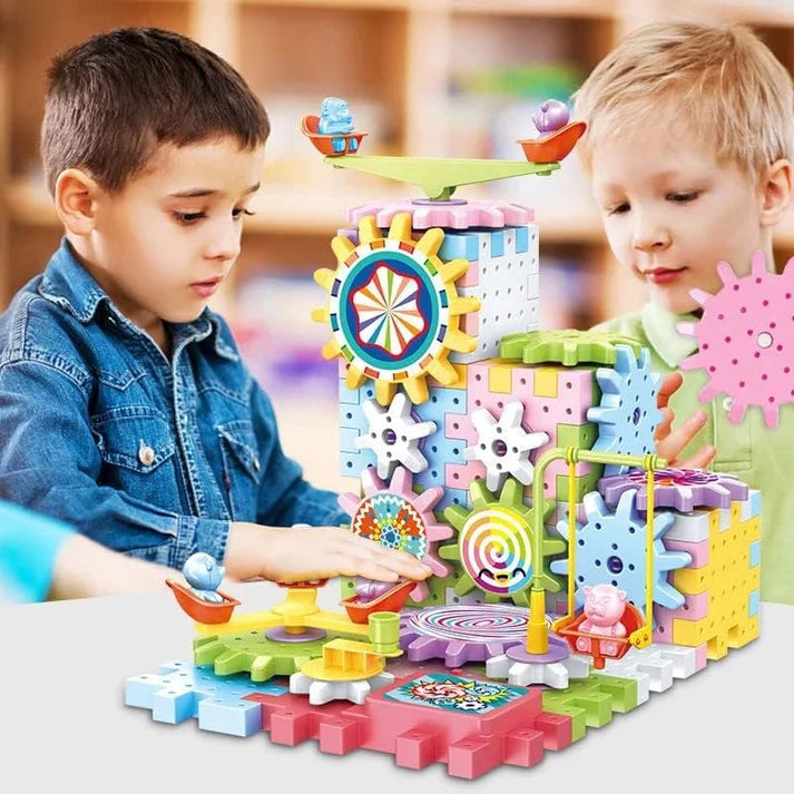 Electric Building Block Gear Toy (83pcs set)