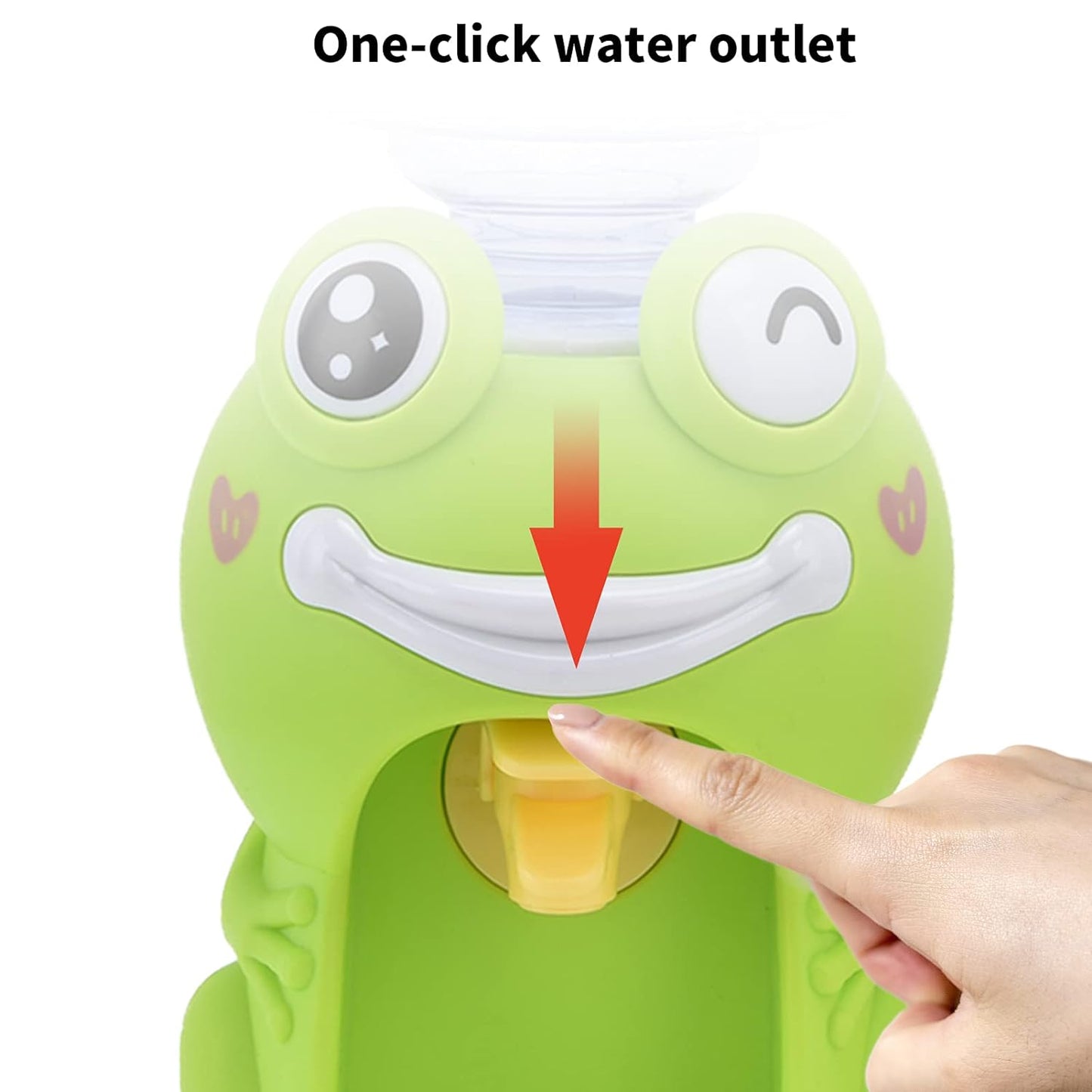 Water Dispenser, Water Fountain Toy Miniature Simulation with Sound and Light Effect