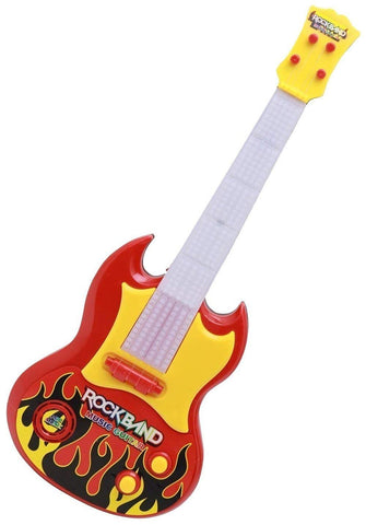 Multicolour Musical Guitar with Light and Sound Best Gift for Kids