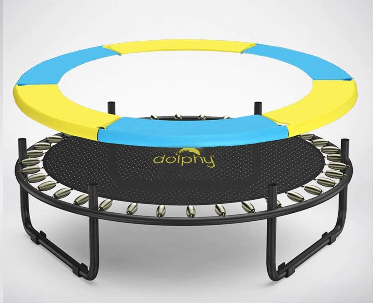 Trampoline with Safety Net & U-Shape Legs for Kids | Indoor & Outdoor