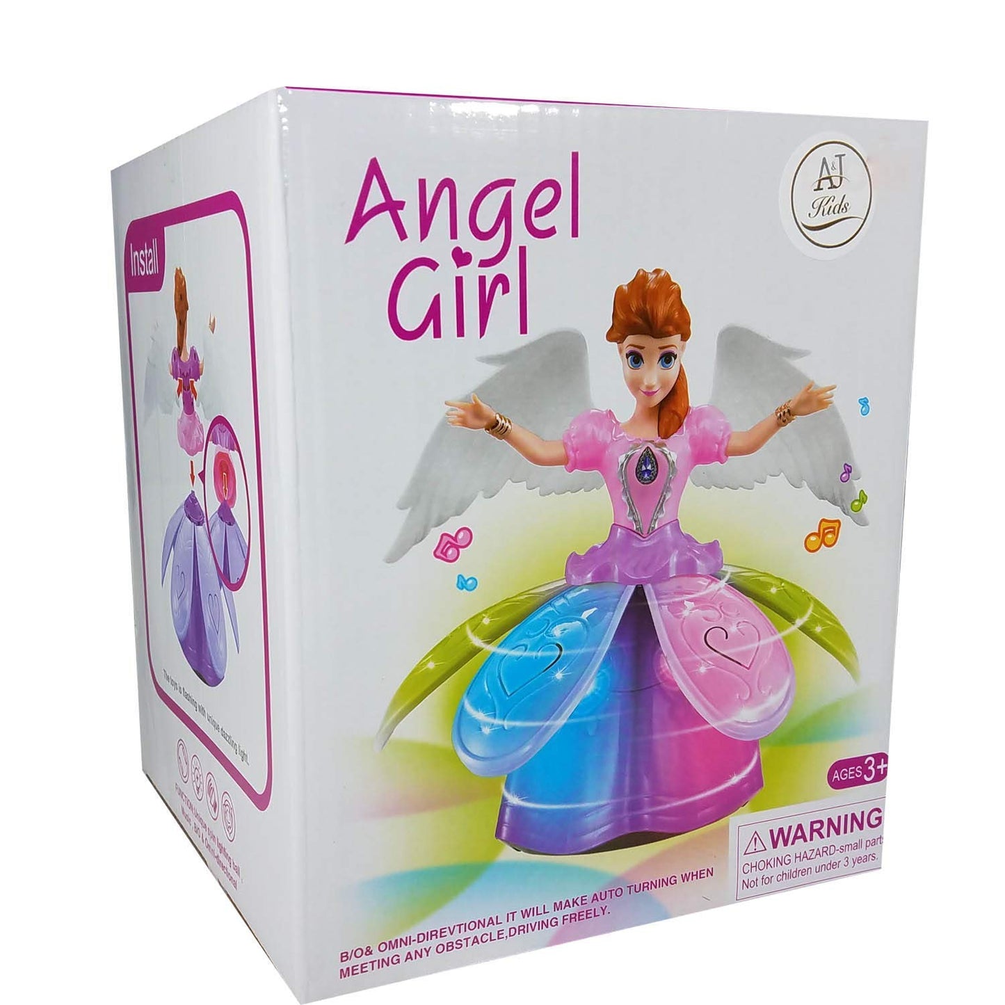 Dancing Fairy Princes Angel Girl Robot with Lights and Music