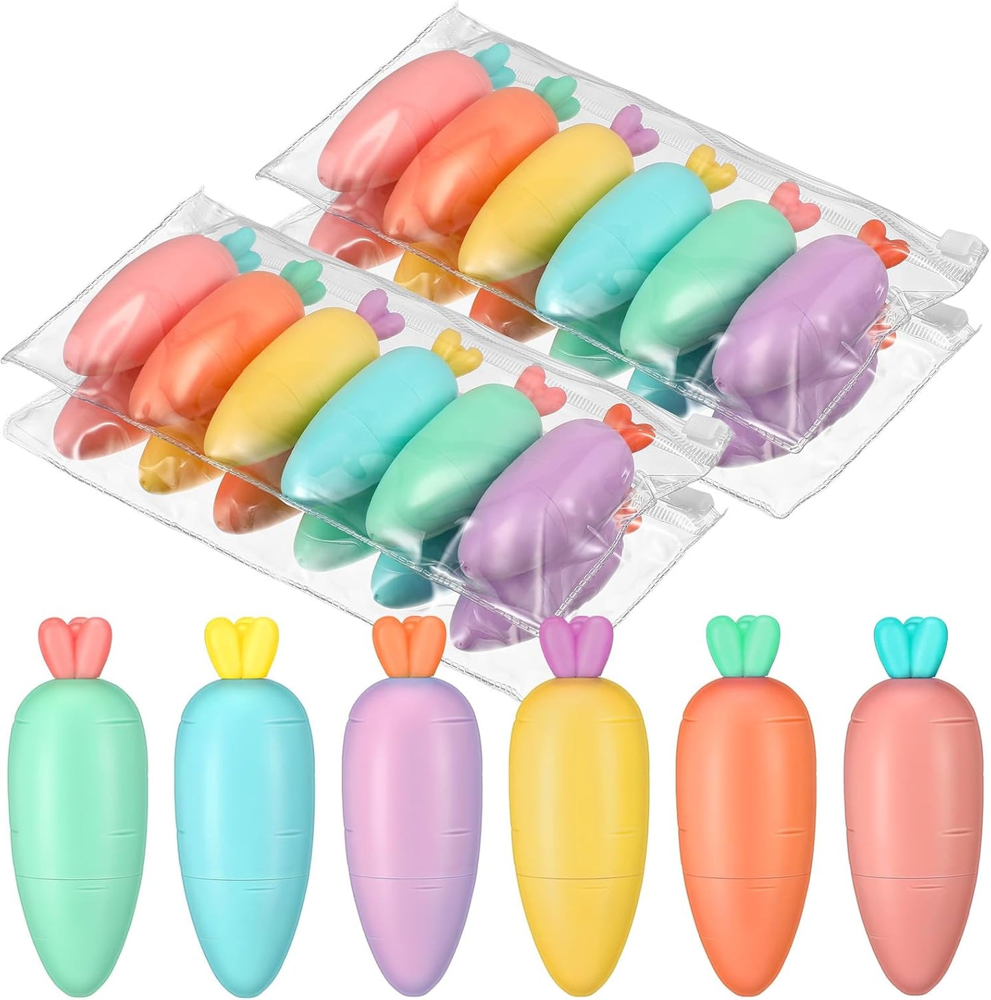 Pack of Cute 6 Mini Highlighter Set