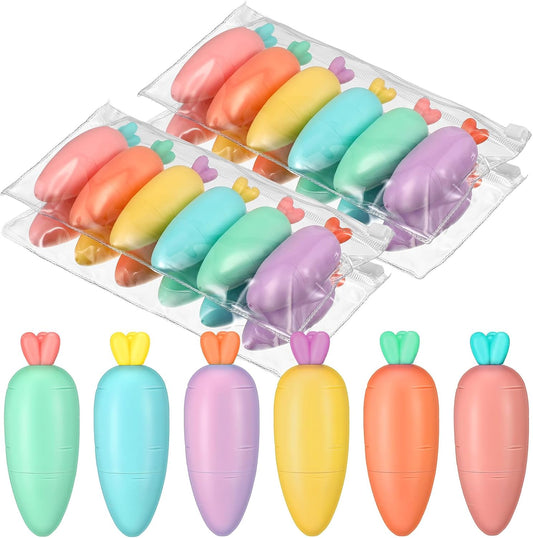 Pack of Cute 6 Mini Highlighter Set