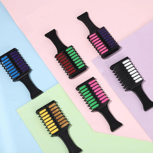 DIY Temporary Hair Chalk Comb