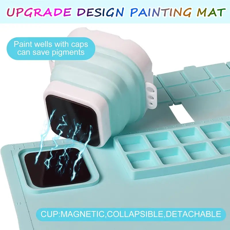 Vibrant Silicone Painting Mat (Pre-Order)