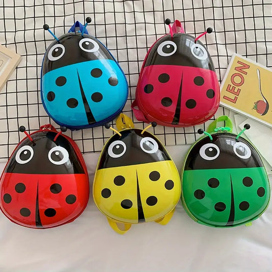 Adorable Ladybug Eggshell Backpack for Youngsters