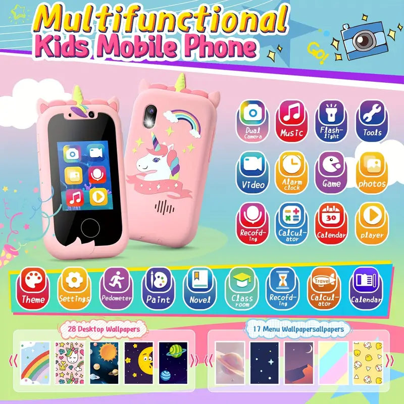 All-in-one children's portable learning mobile phone toy (Pre-Order)