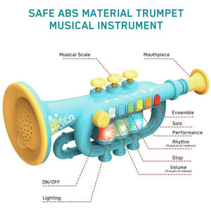 Puzzle Music Trumpet with Light & Sound