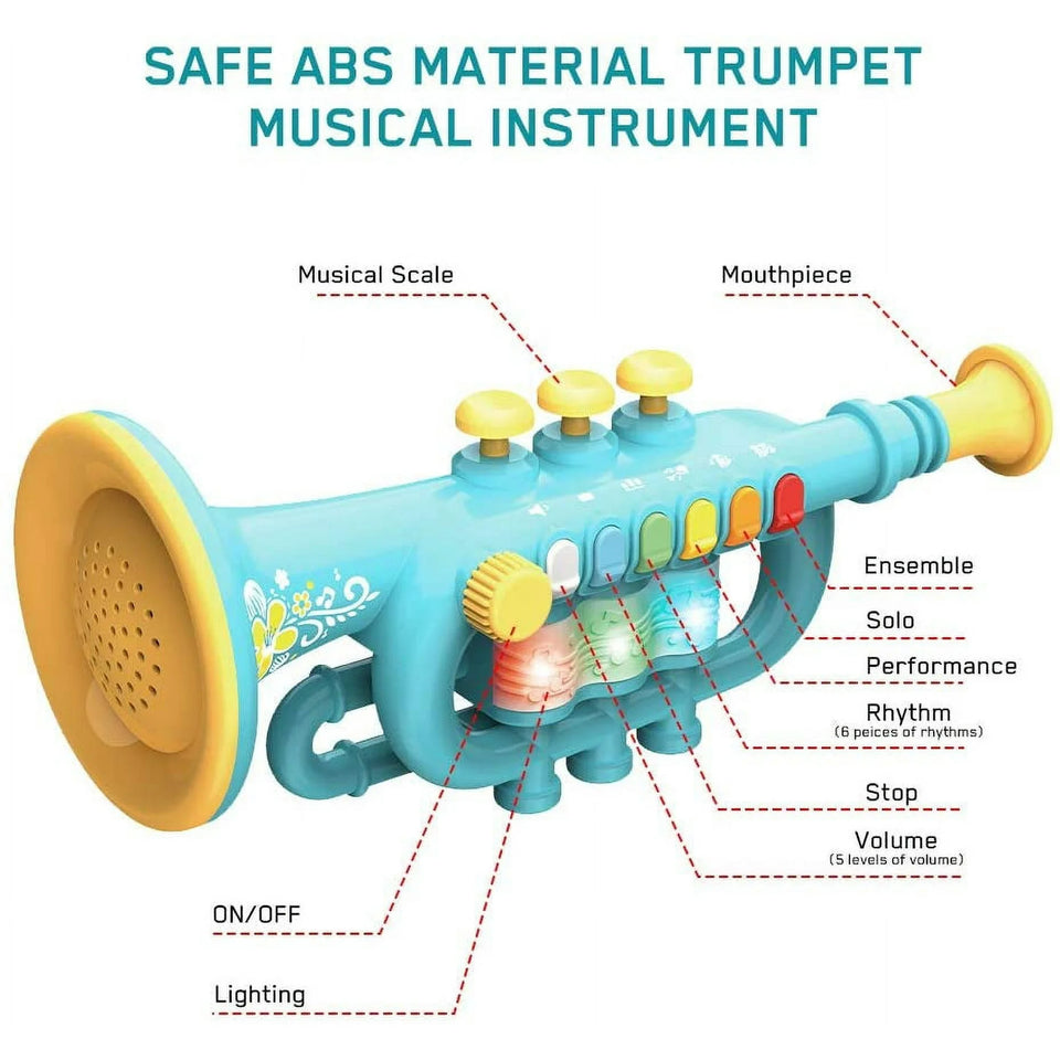 Puzzle Music Trumpet with Light & Sound