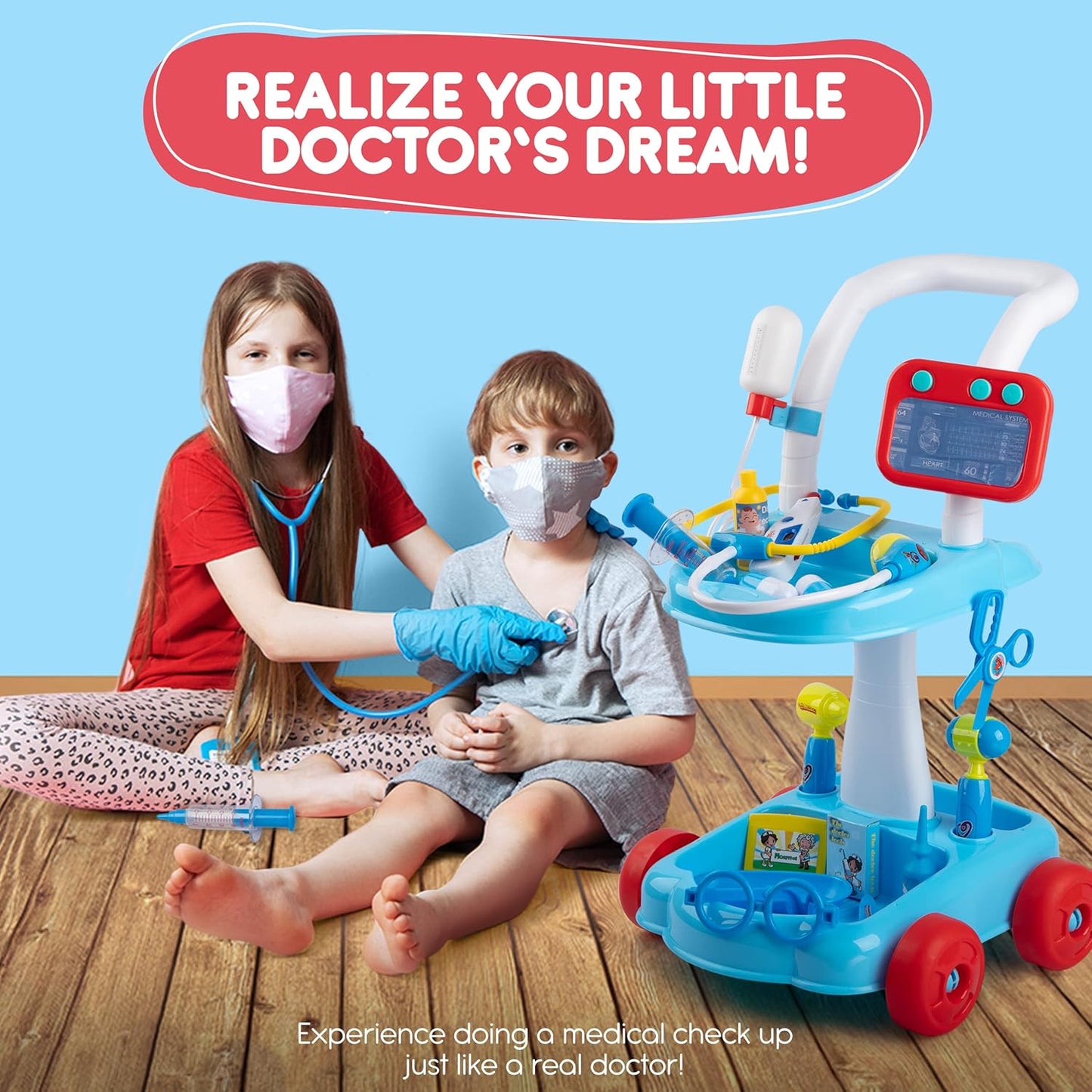 Smart Novelty Toy Doctor Kit for Kids