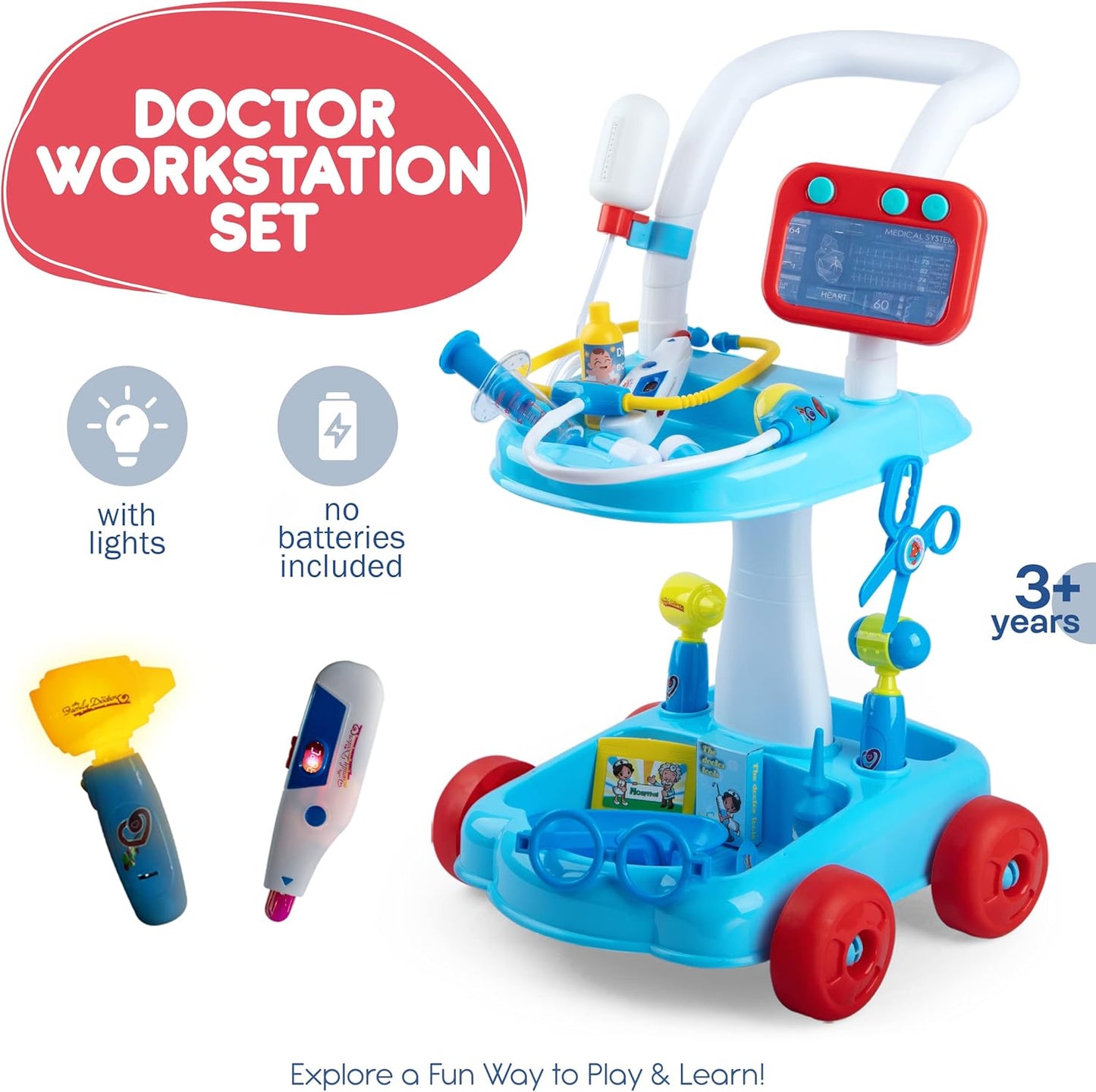 Smart Novelty Toy Doctor Kit for Kids