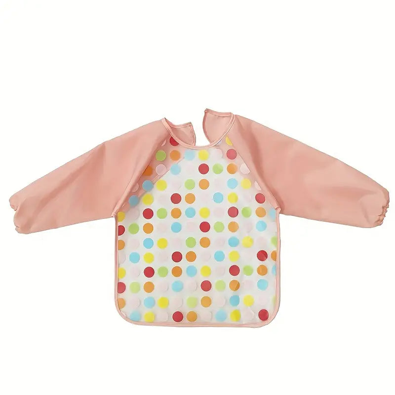 Long-Sleeve Waterproof And Dirt-Resistant Bib for Babies (Pre-Order)