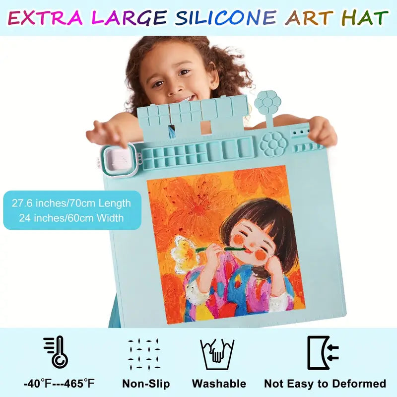 Vibrant Silicone Painting Mat (Pre-Order)