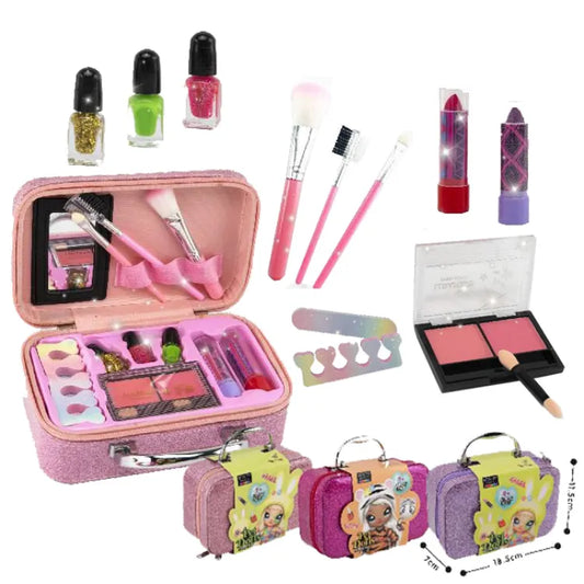 Kids Washable Makeup Girl Toys - Kids Makeup Kit Girl