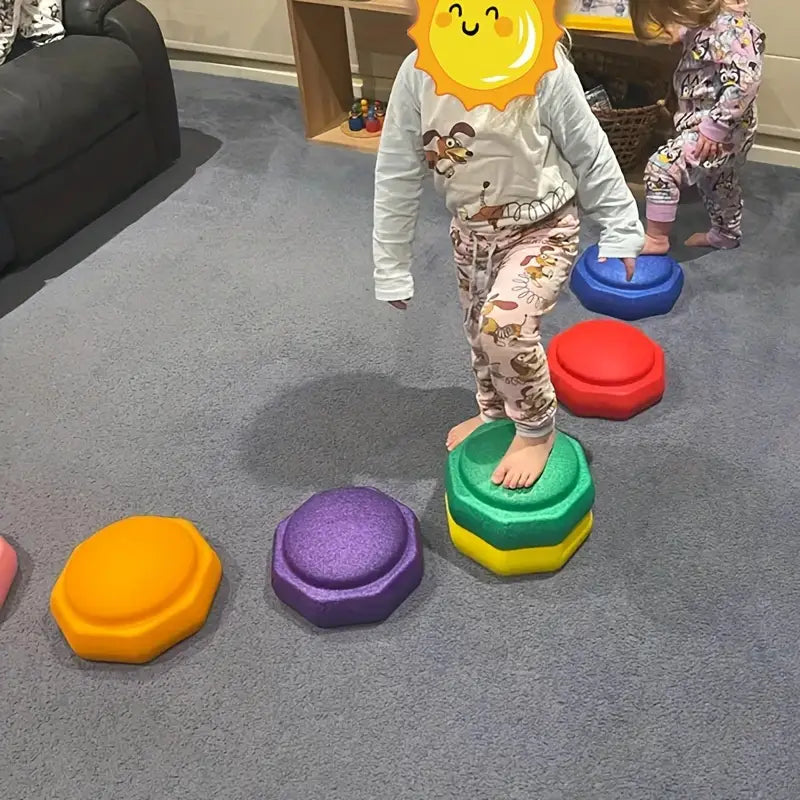 Colorful Balance Stepping Stones (Pre-Order)