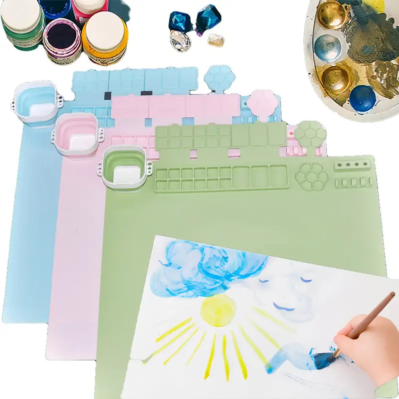 Vibrant Silicone Painting Mat (Pre-Order)