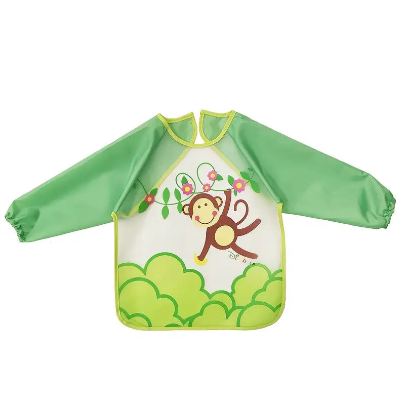 Long-Sleeve Waterproof And Dirt-Resistant Bib for Babies (Pre-Order)