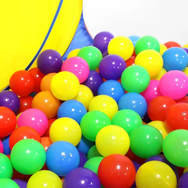 Multicolor Soft Plastic Balls 50Pcs