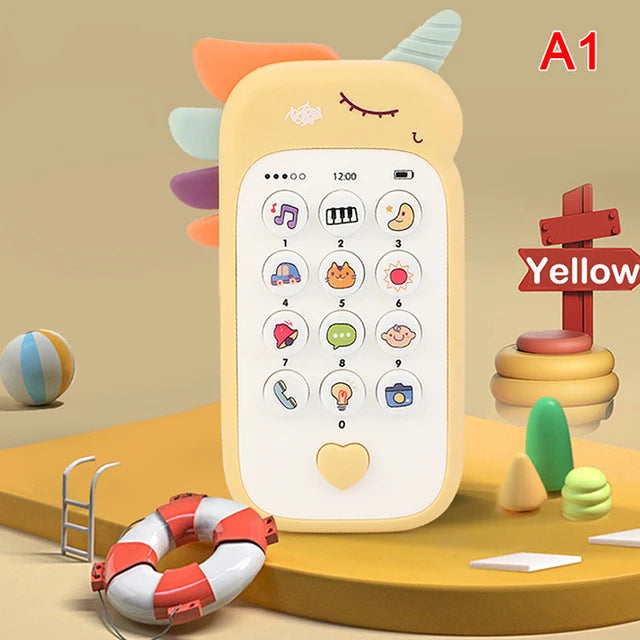 Baby Phone Toy Telephone Music Sound Machine For For Kids Infant Early Educational Mobile Phone Toys Gift