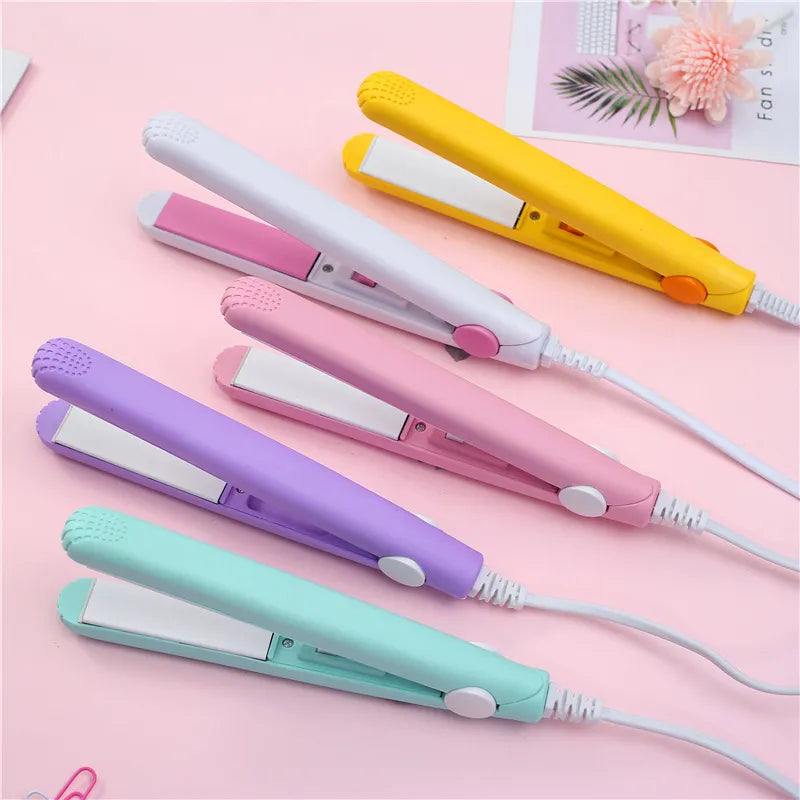 Mini Hair Straightener Power Girl 2 in 1 Hair Curler Straightening Tools