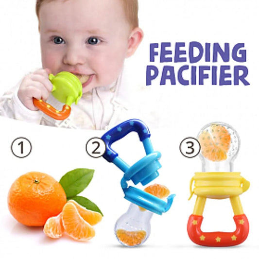 Large Food Fruit Vegetable Feeding Pacifier, Teething Toy