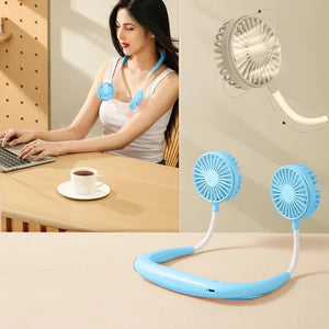 Adjustable Hanging Neck Fan