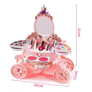 Creative Cart Makeup Set With Light & Music Toy For Girls