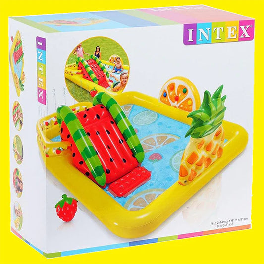 Intex Fun fruity swimming pool 8ft x 6.2ft x 2.9ft