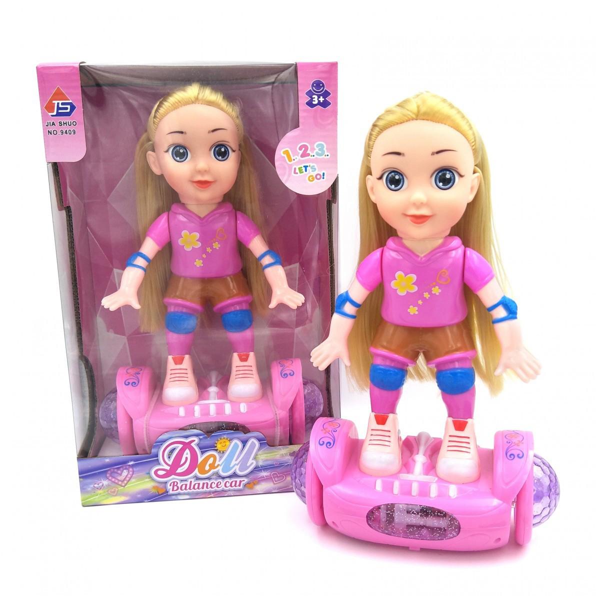 Balance Car Doll with Light & Sound for kids