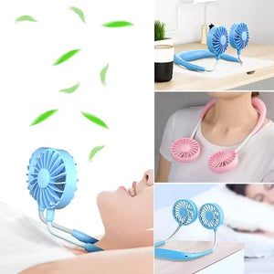 Adjustable Hanging Neck Fan