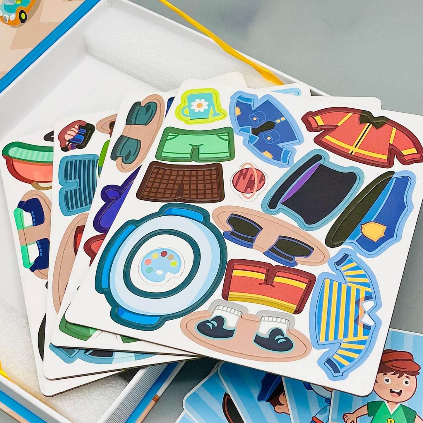 Magnetic Book Puzzle For Kids Learning, Education and Cognition Development