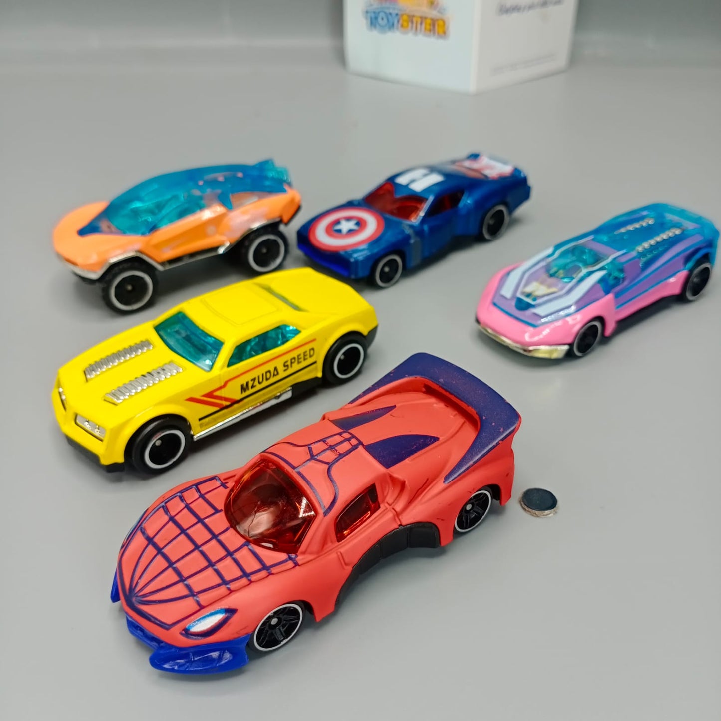 Heat Waves Die-cast Car Model Set For Boys