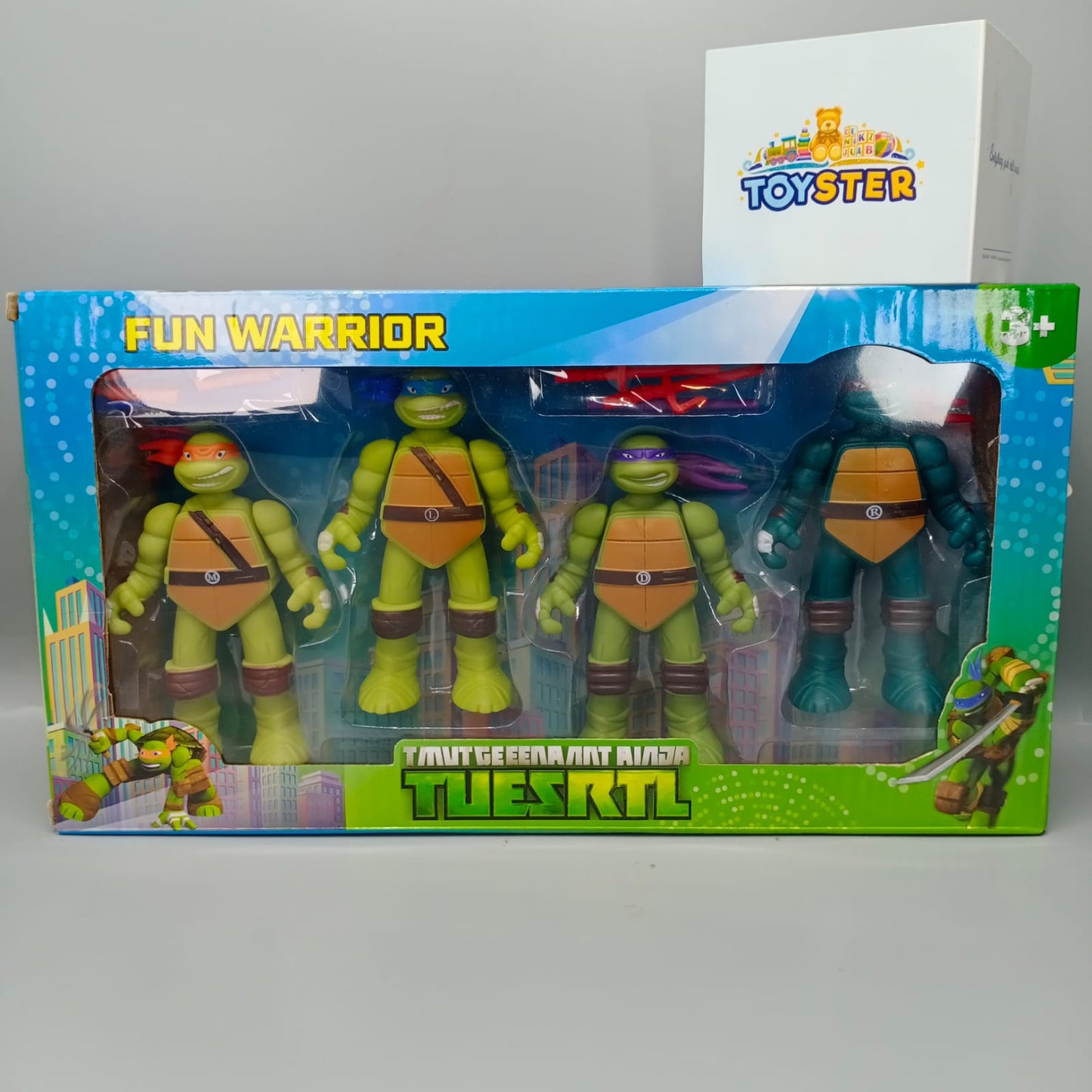 Teenage Mutant Ninja Turtles TMNT XL Figure 4 Pack