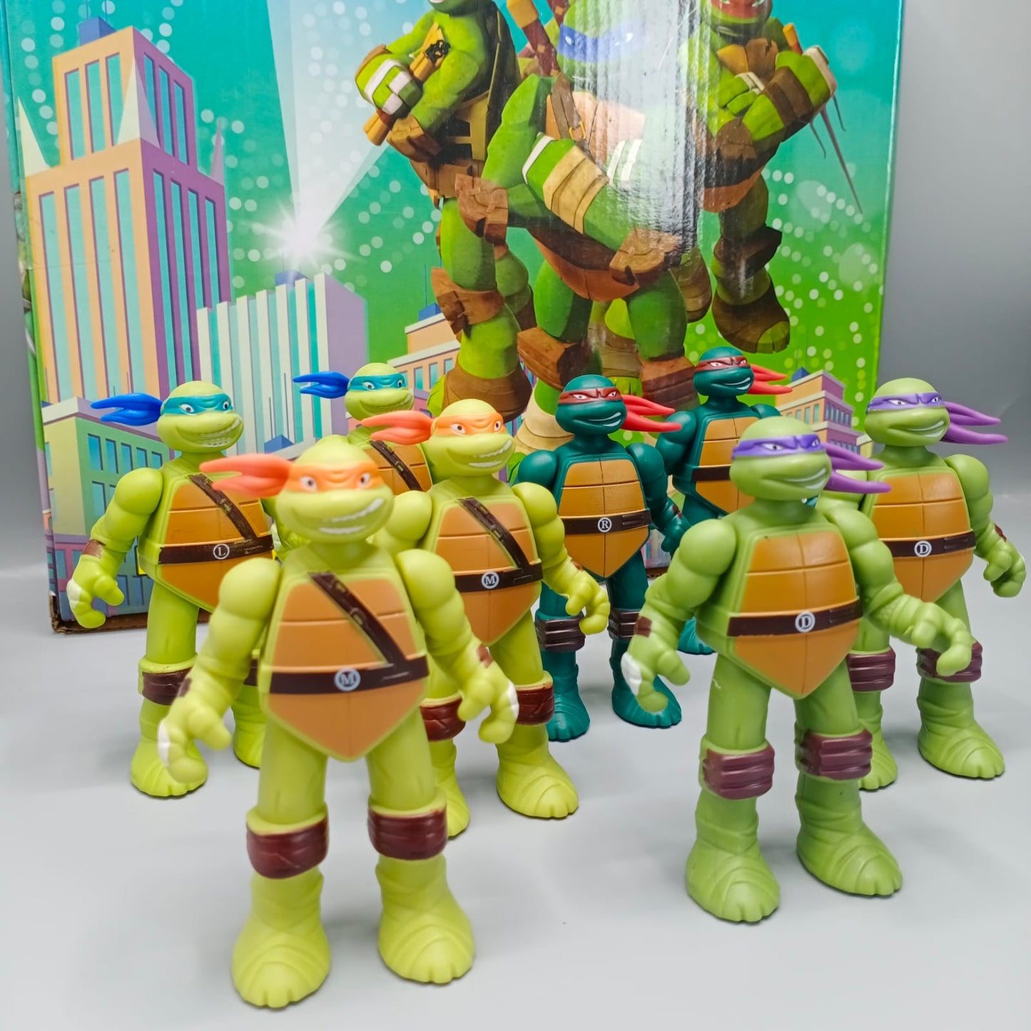 Teenage Mutant Ninja Turtles Action Figure Anime Model For Kids