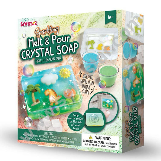 Sparkling Melt and Pour Crystal Soap