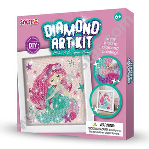 Mermaid Diamond Art Bead Kit