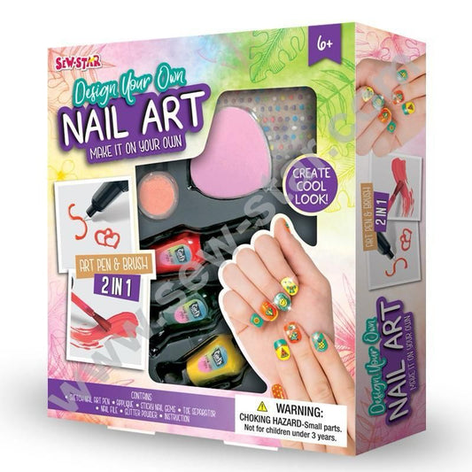 Multicolor DIY Nail Art Kit