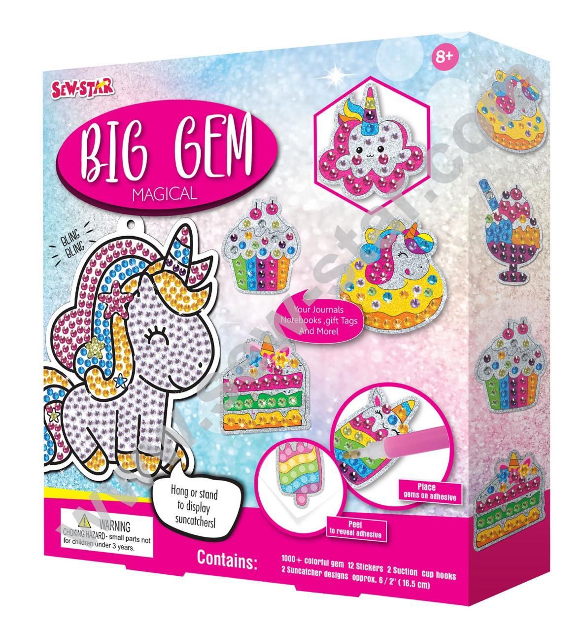 DIY Multicolor Magical Big Gem Kit