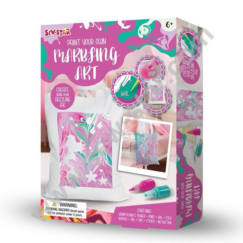 DIY Multicolor Marbling Art Set