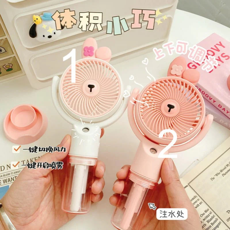 Mini Handhold Portable Spray Fan